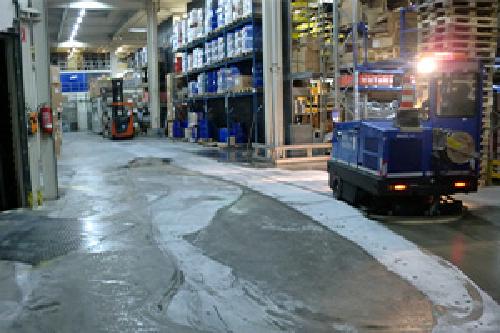 Industriehallenreinigung